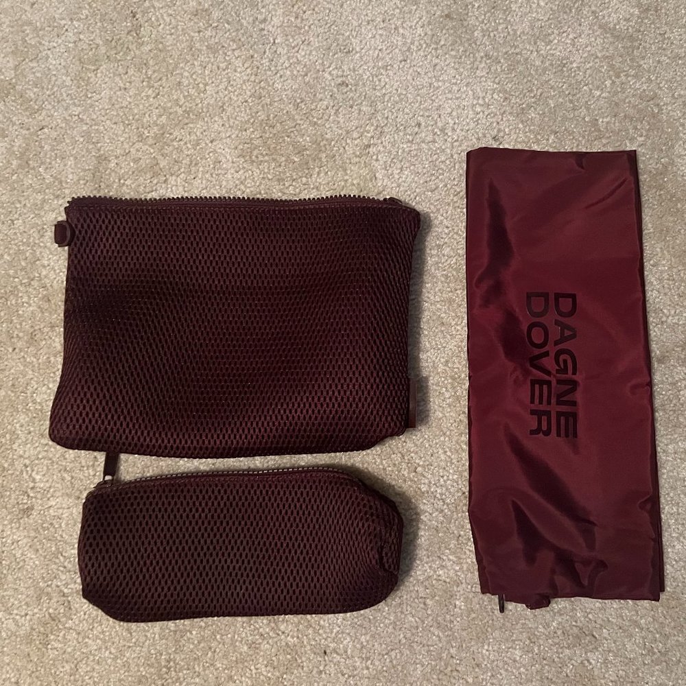 Dagne Dover show bag and pouch set